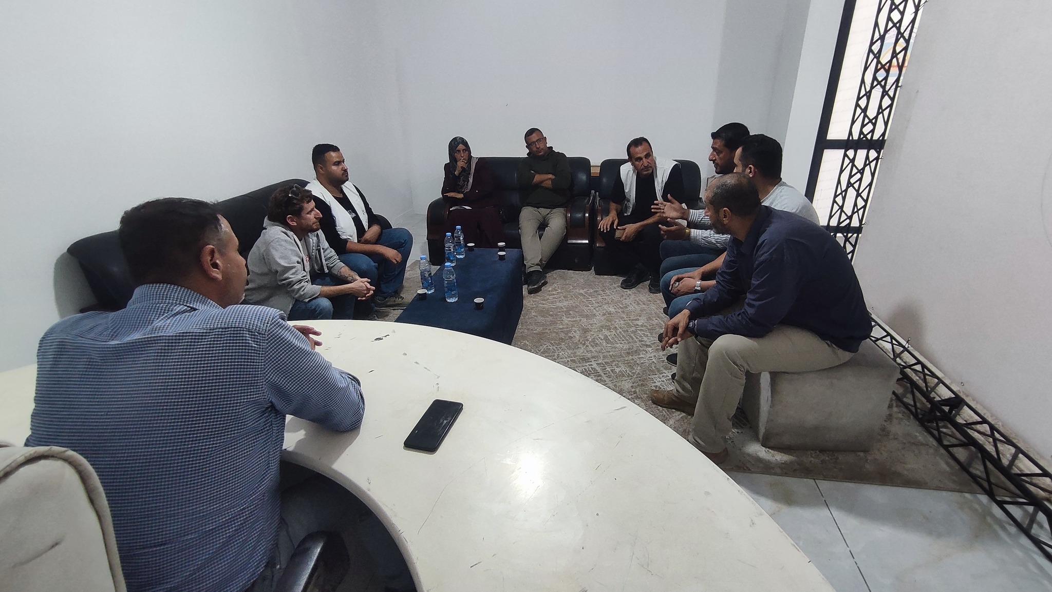 أطباء بلا حدود-فرنسا في ضيافة بلدية حباليا لبحث التعاون المشترك