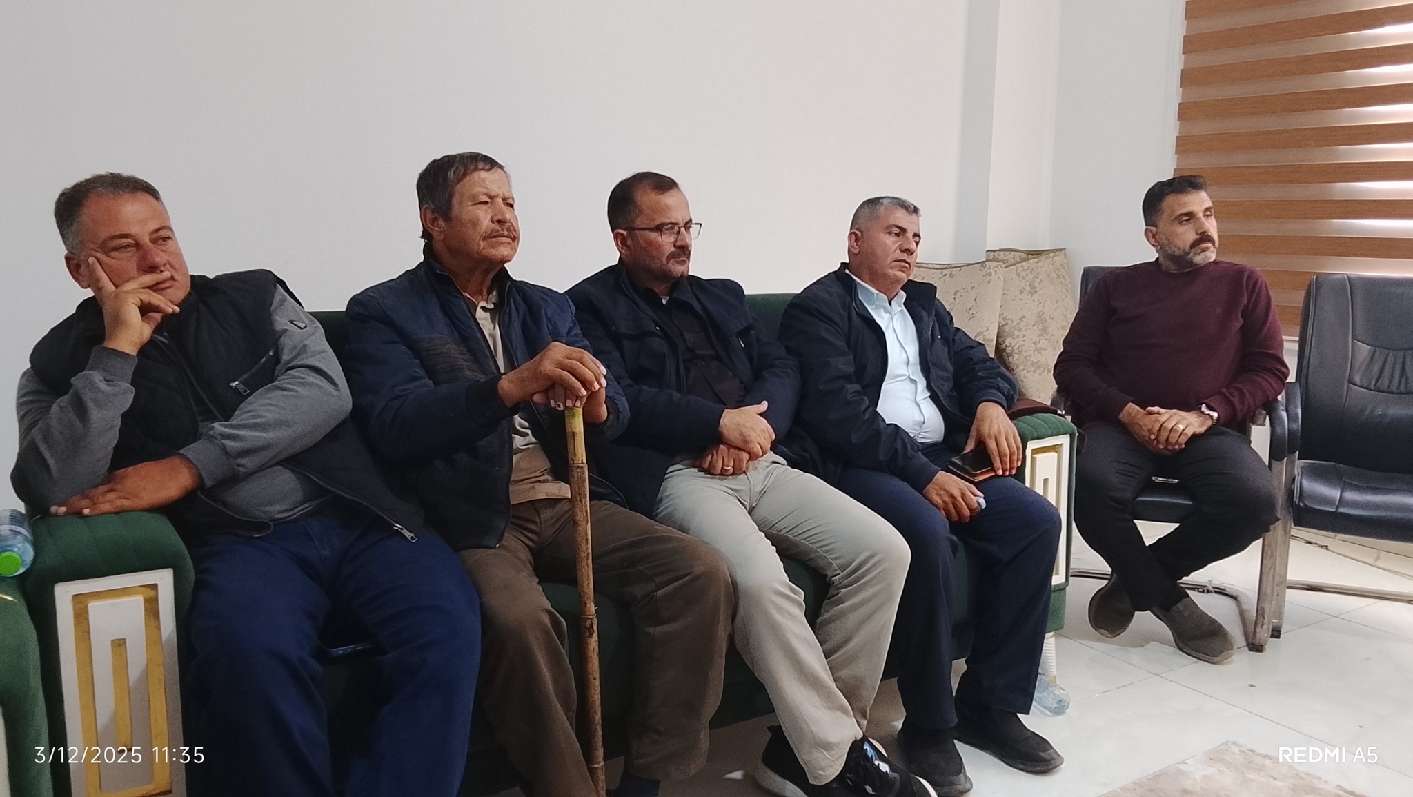 استقبال مخاتير ووجهاء ومثقفي جباليا