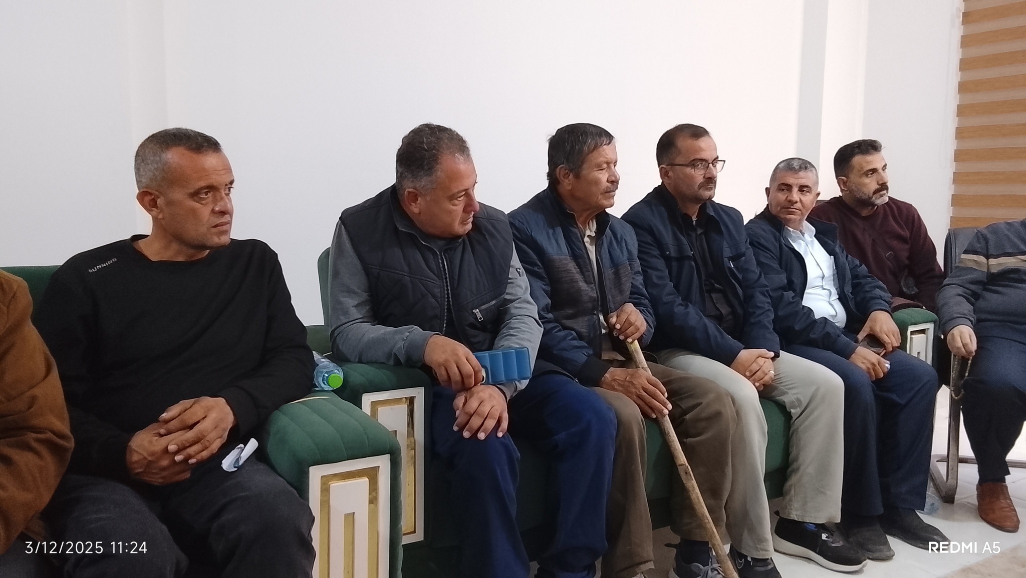 استقبال مخاتير ووجهاء ومثقفي جباليا