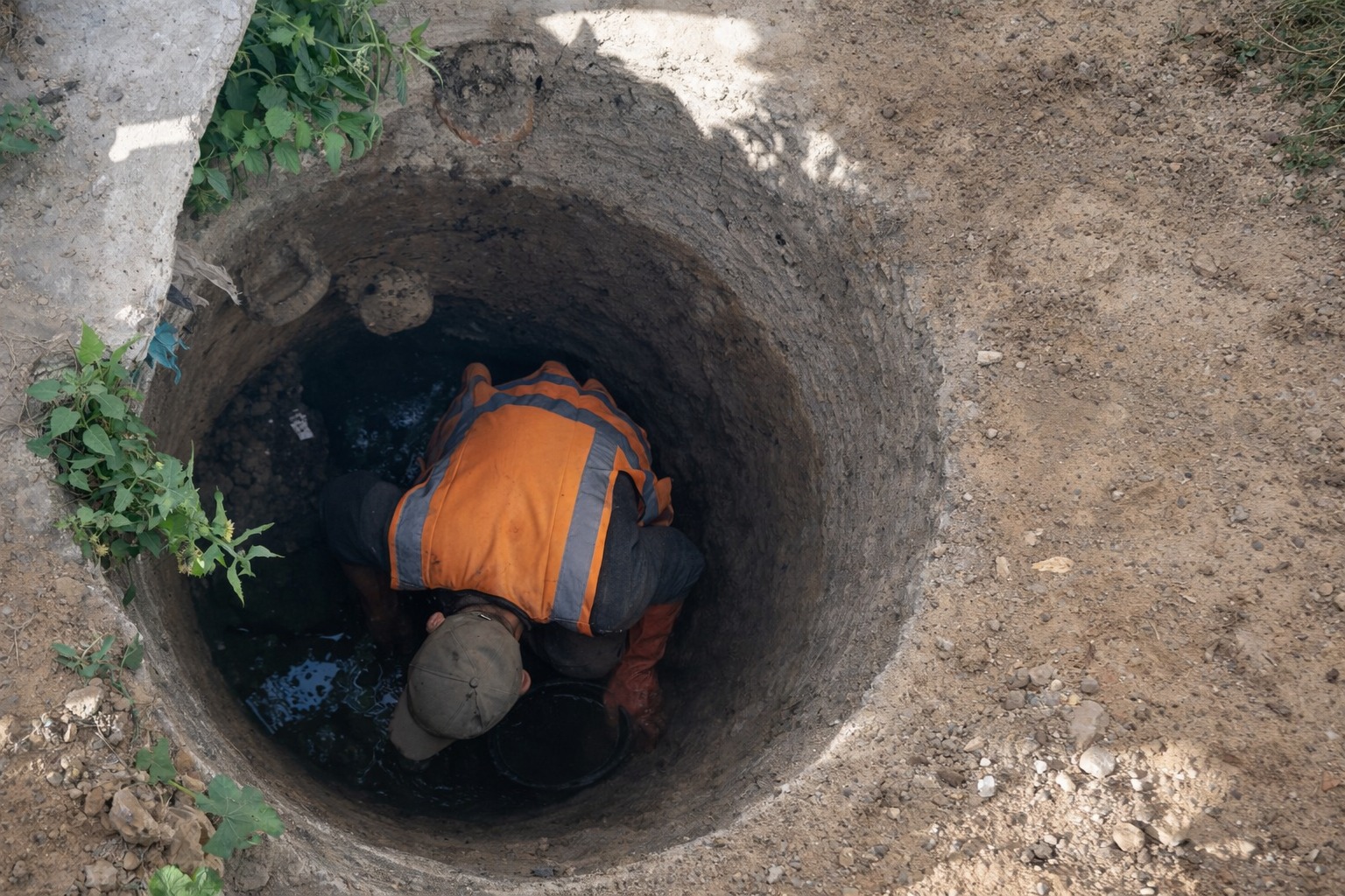 تنظيف المناهل بشكل متكامل