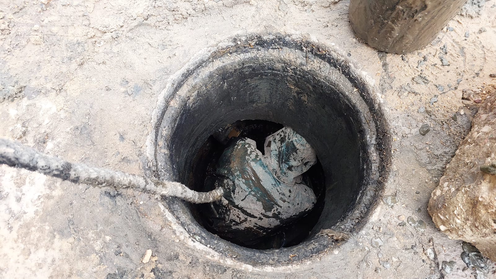 استمرار جهود الصرف الصحي