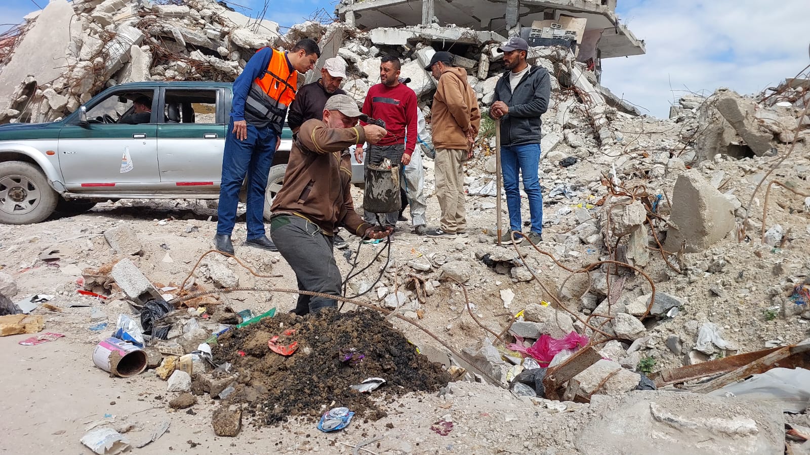 استمرار جهود الصرف الصحي