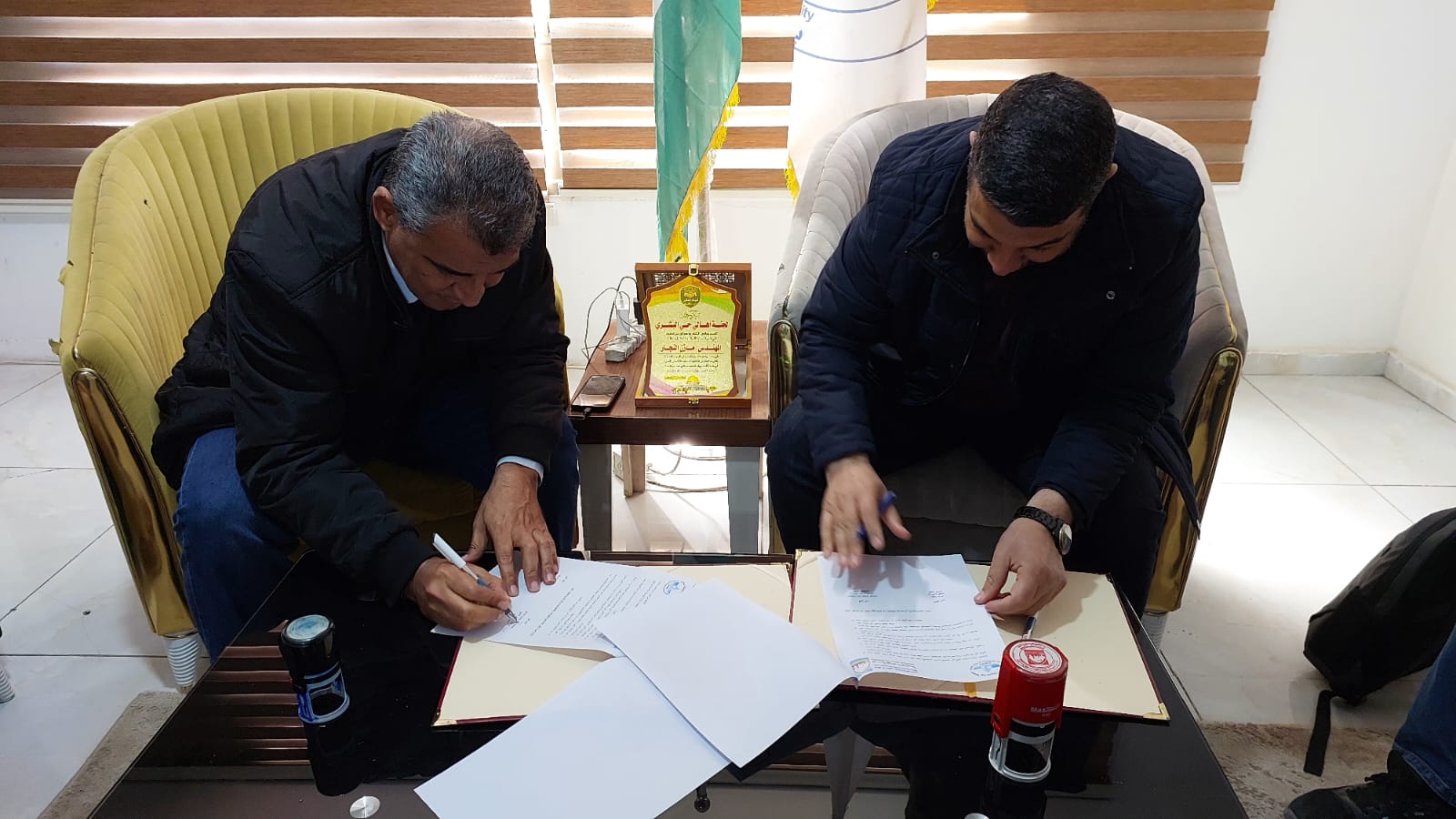 العمل في محطة التحلية وبئر المروة