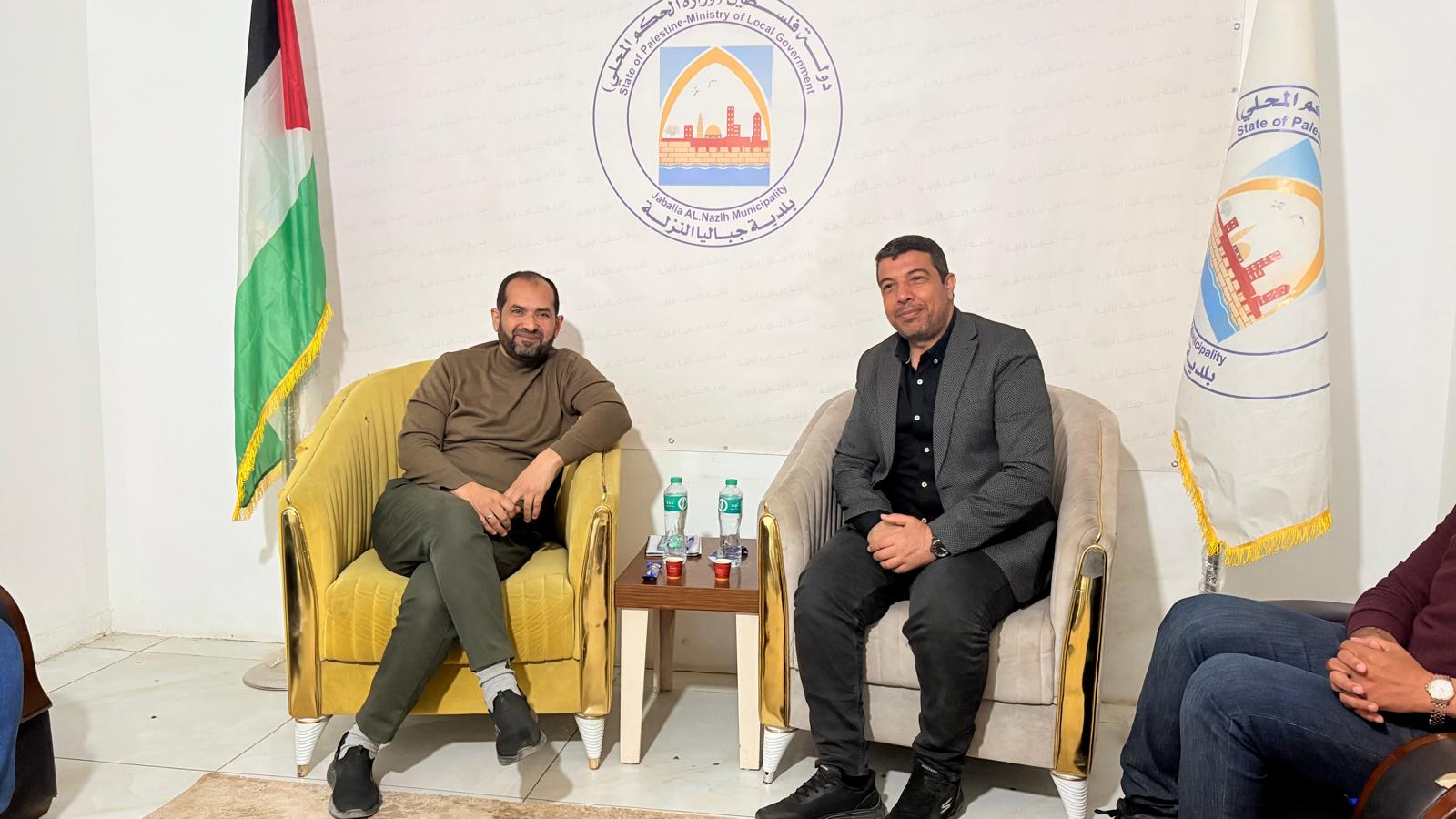 البلدية والأشغال تناقشان سبل التعاون المشترك