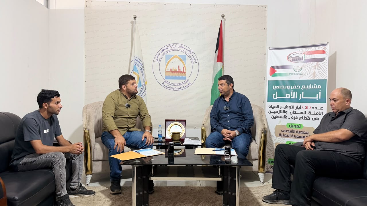 توقيع اتفاق تعاون لدعم قطاع المياه في جباليا